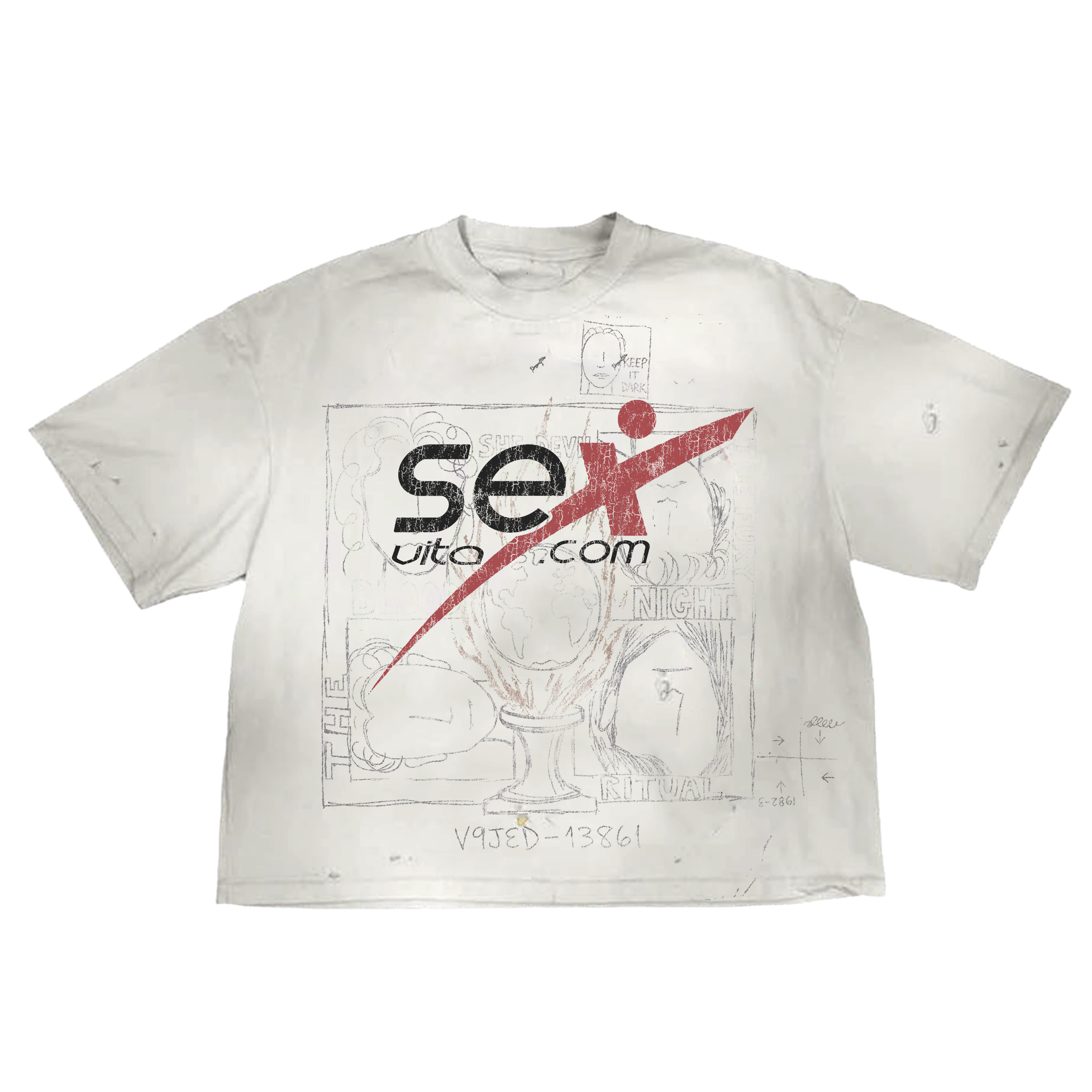 Sacred Desire Tee - Red