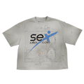 Scared Desire Tee - Blue