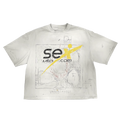 Sarced Desire Tee - Yellow